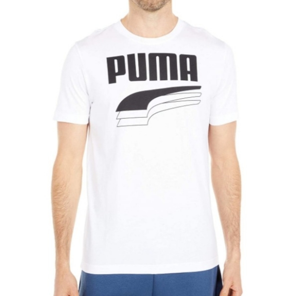 Puma Logo Tee S NWT